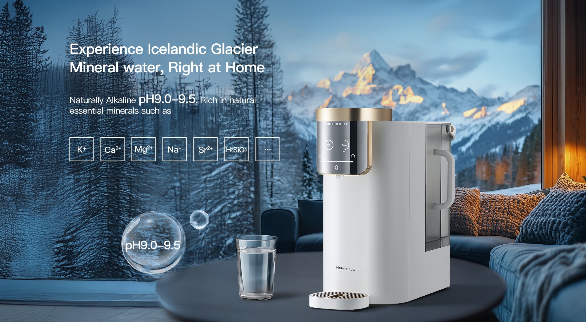 The Benefits of Drinking Mineralized Water: Why NatureFlow Is the Best Choice