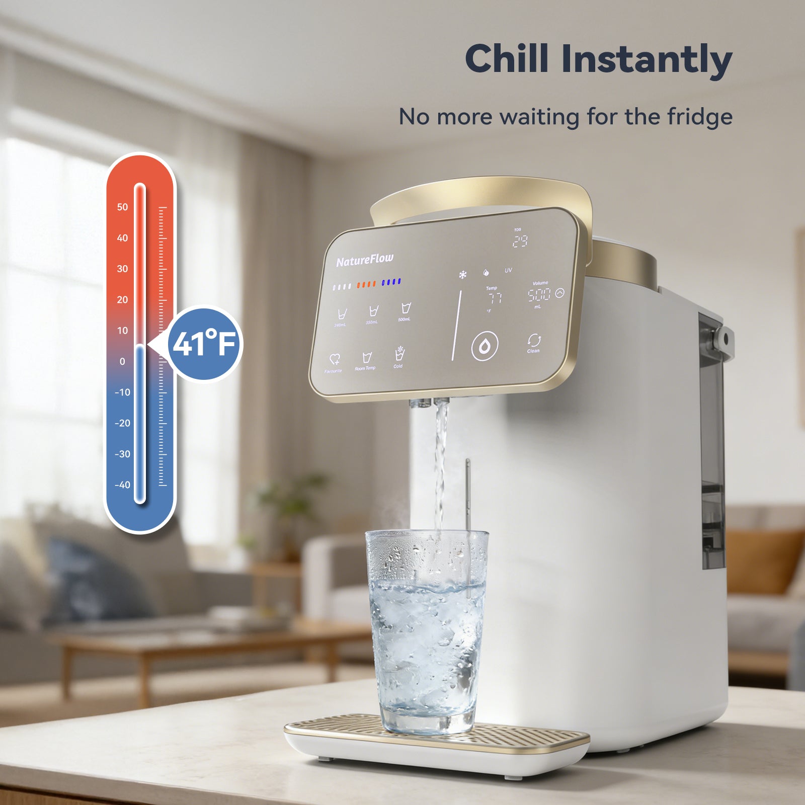 Y6 Pro|99% Lead Removal|Cold|Silica Alkaline Mineral RO System