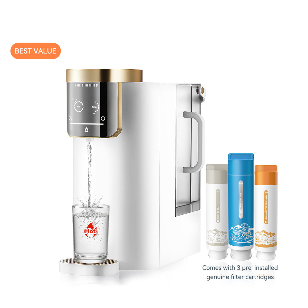 F4|99% Lead Removal|Alkaline Mineral RO System