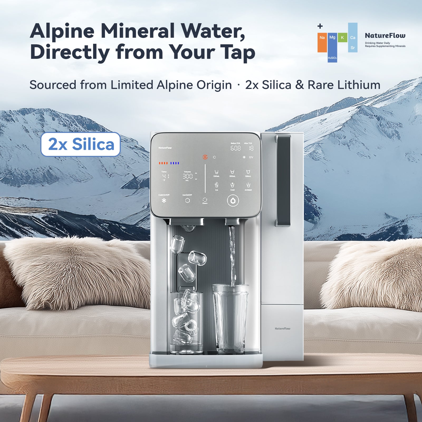 I4: The All-in-One Mineral Water & Ice Maker