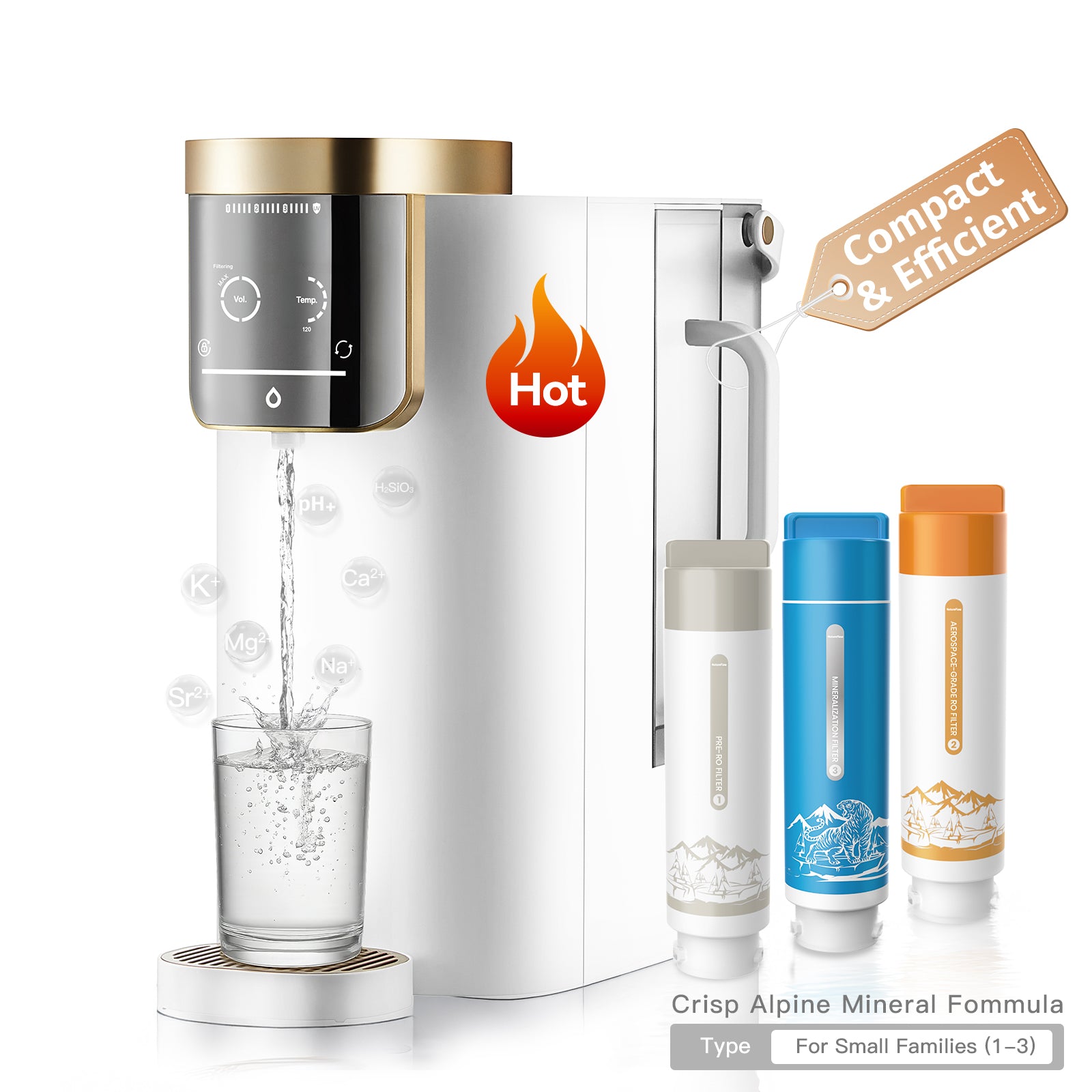 NatureFlow Water Mineralization System – The Ultimate Reverse Osmosis Machine for Purified, Mineral-Rich Water|F4 model