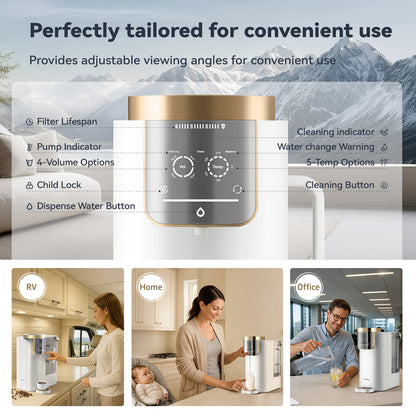 NatureFlow Water Mineralization System – The Ultimate Reverse Osmosis Machine for Purified, Mineral-Rich Water|F4 model