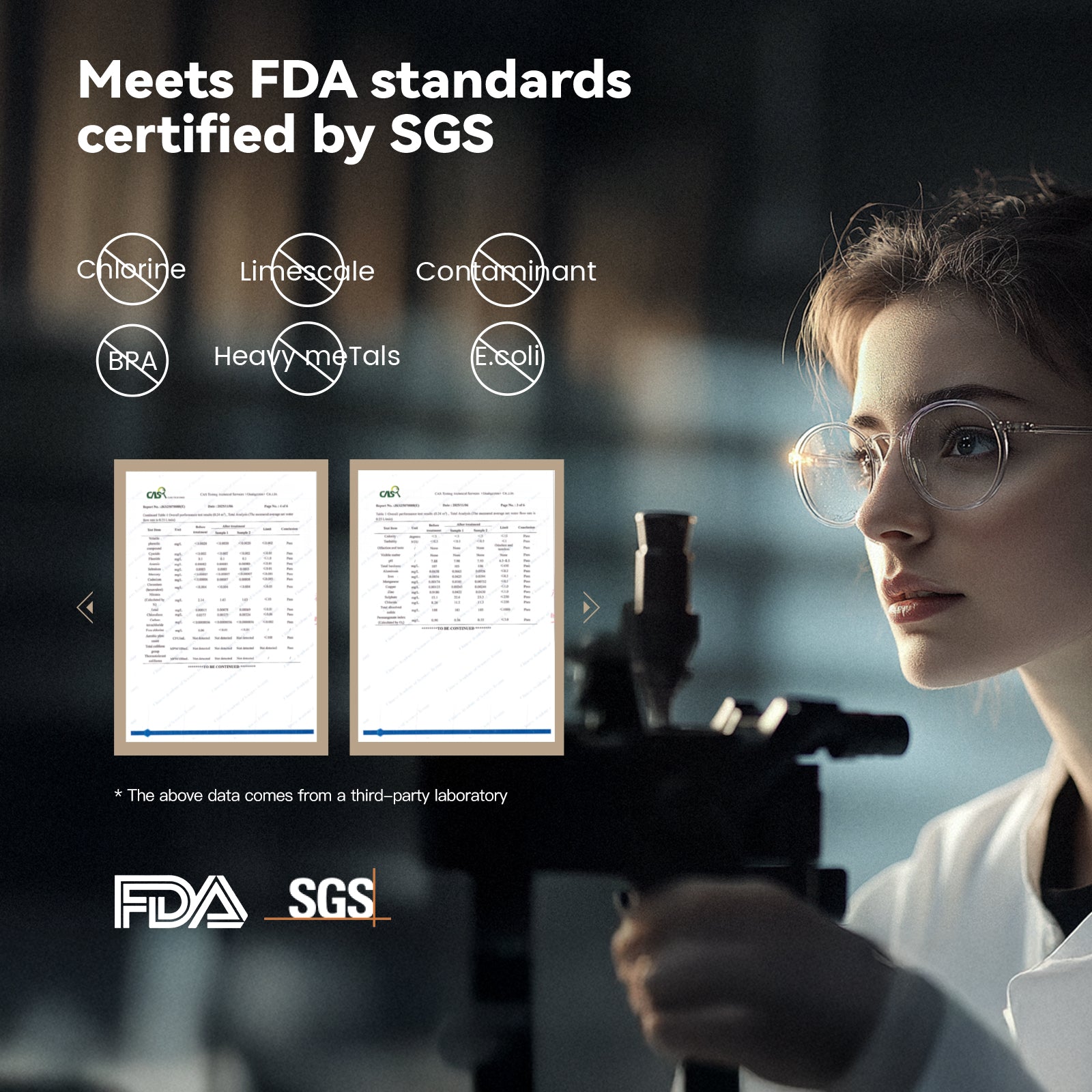 Premium 3.5L Water Filter Pitcher|Removes Lead, Chlorine & 36 Impurities