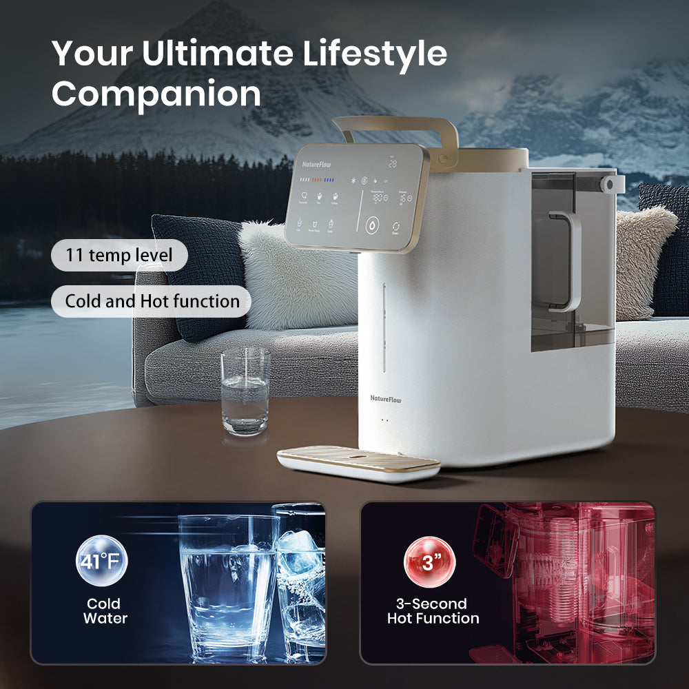 Pristine Icelandic Mineral Formula| Cold&Hot|11 Temp Level|10.2" Touch Screen|Y6 Pro