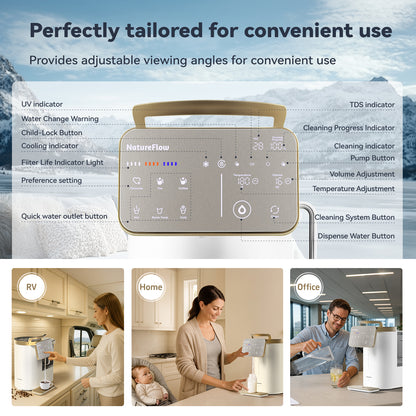 Crisp Alpine Mineral Formula in USA | Cold & Hot | 11 Temp Level | Alkaline | Y6 model