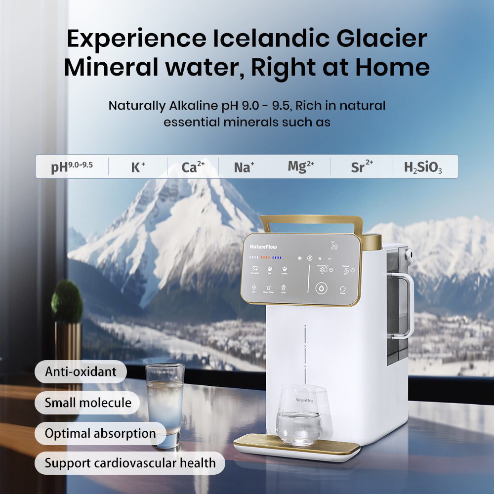 Pristine Icelandic Mineral Formula| Cold&Hot|11 Temp Level|10.2" Touch Screen|Y6 Pro