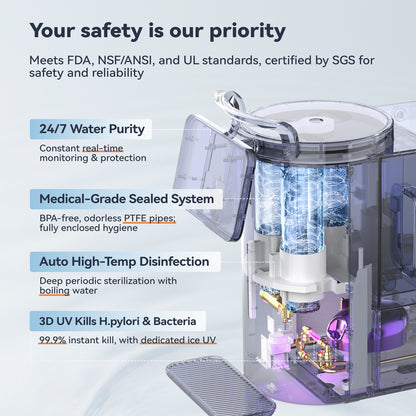 Crisp Alpine Mineral Formula in USA | Cold & Hot | 11 Temp Level | Alkaline | Y6 model