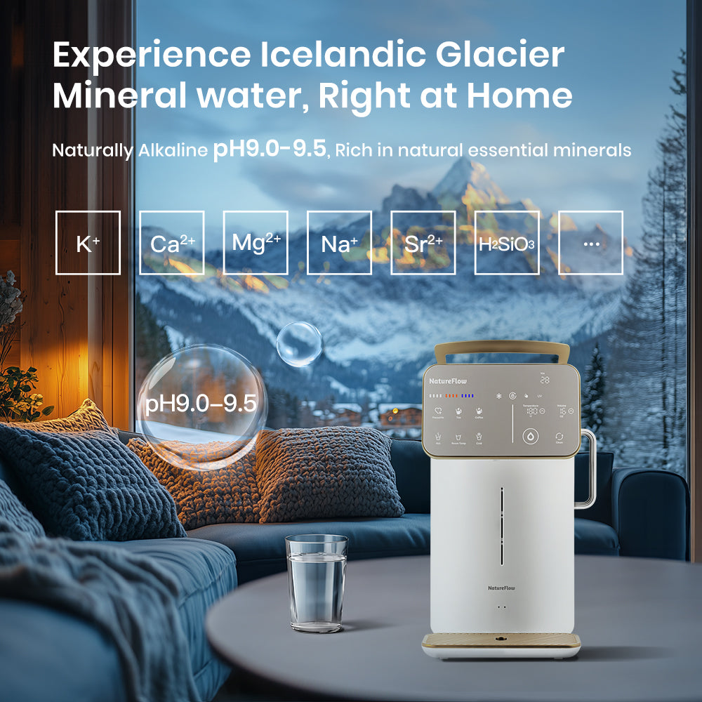 Crisp Alpine Mineral Formula | Cold & Hot | 11 Temp Level | Alkaline | NatureFlow Y6